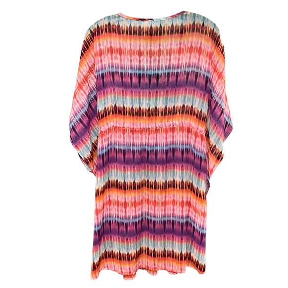 Blue Rod Beattie Tie Dye Swim Cover Up - Picture 4 of 9